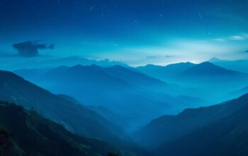 Midnight in the Mountains