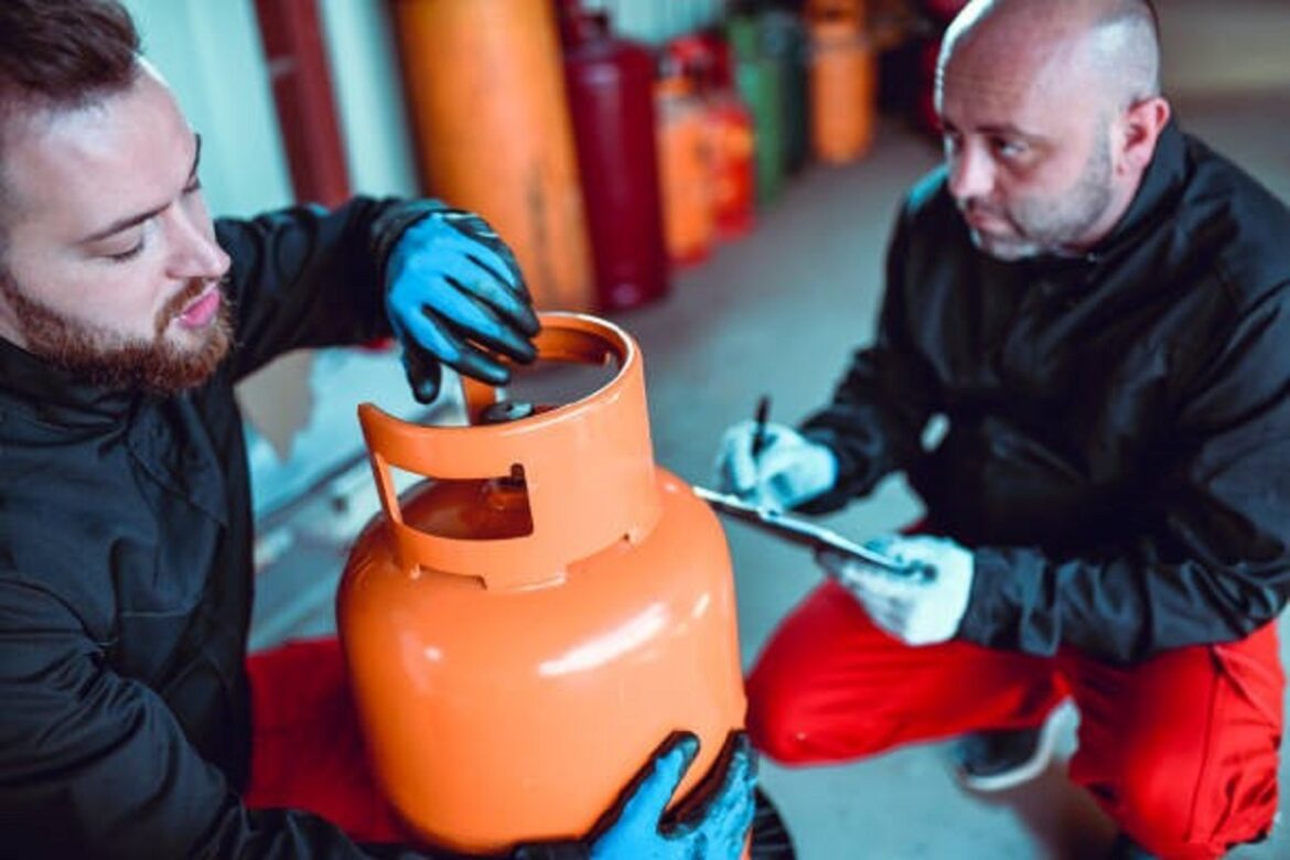 The Process of LPG Bottle Testing Process Near Me